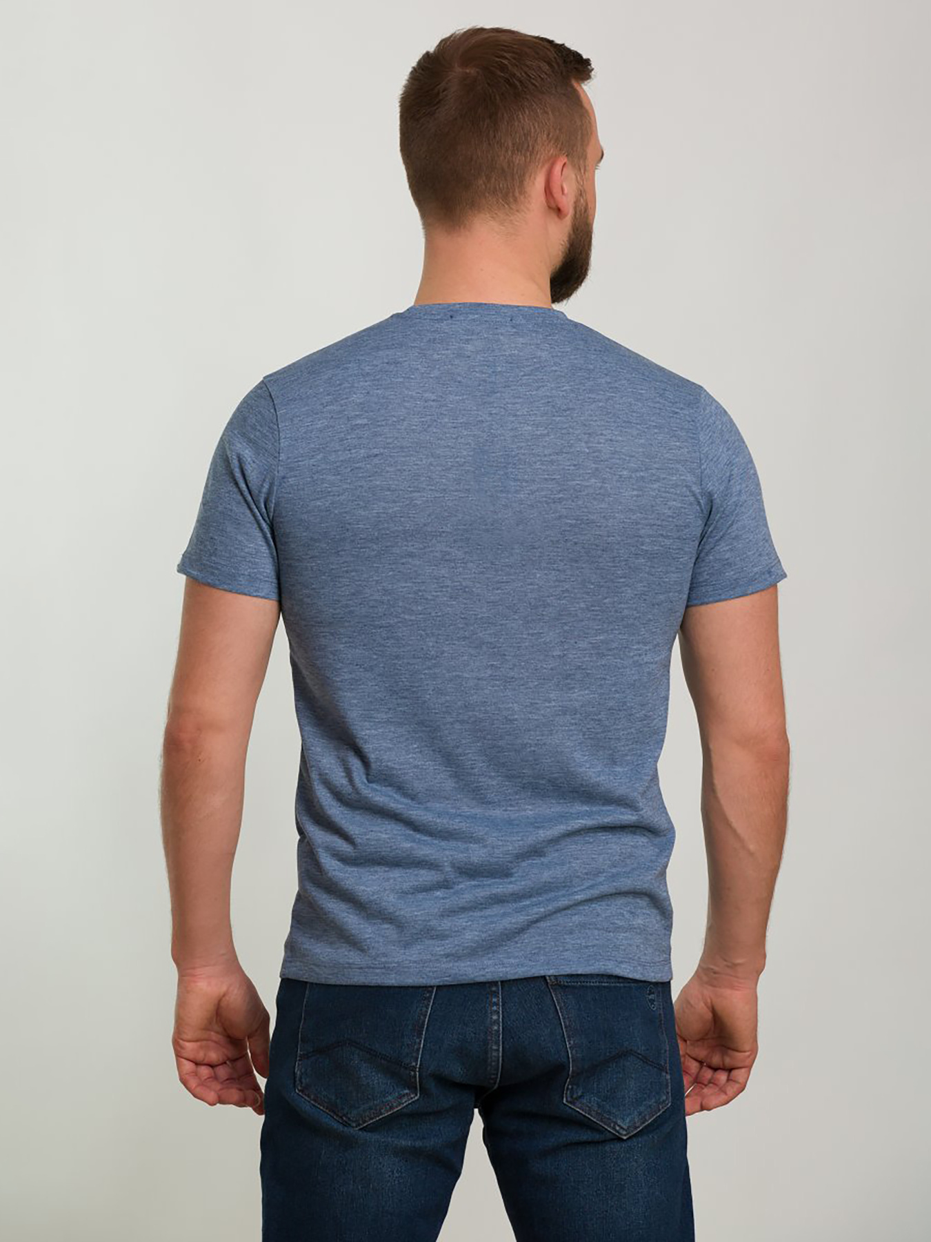 Футболка Trend Collection модель TC6201LightBlueFTBLK Фото