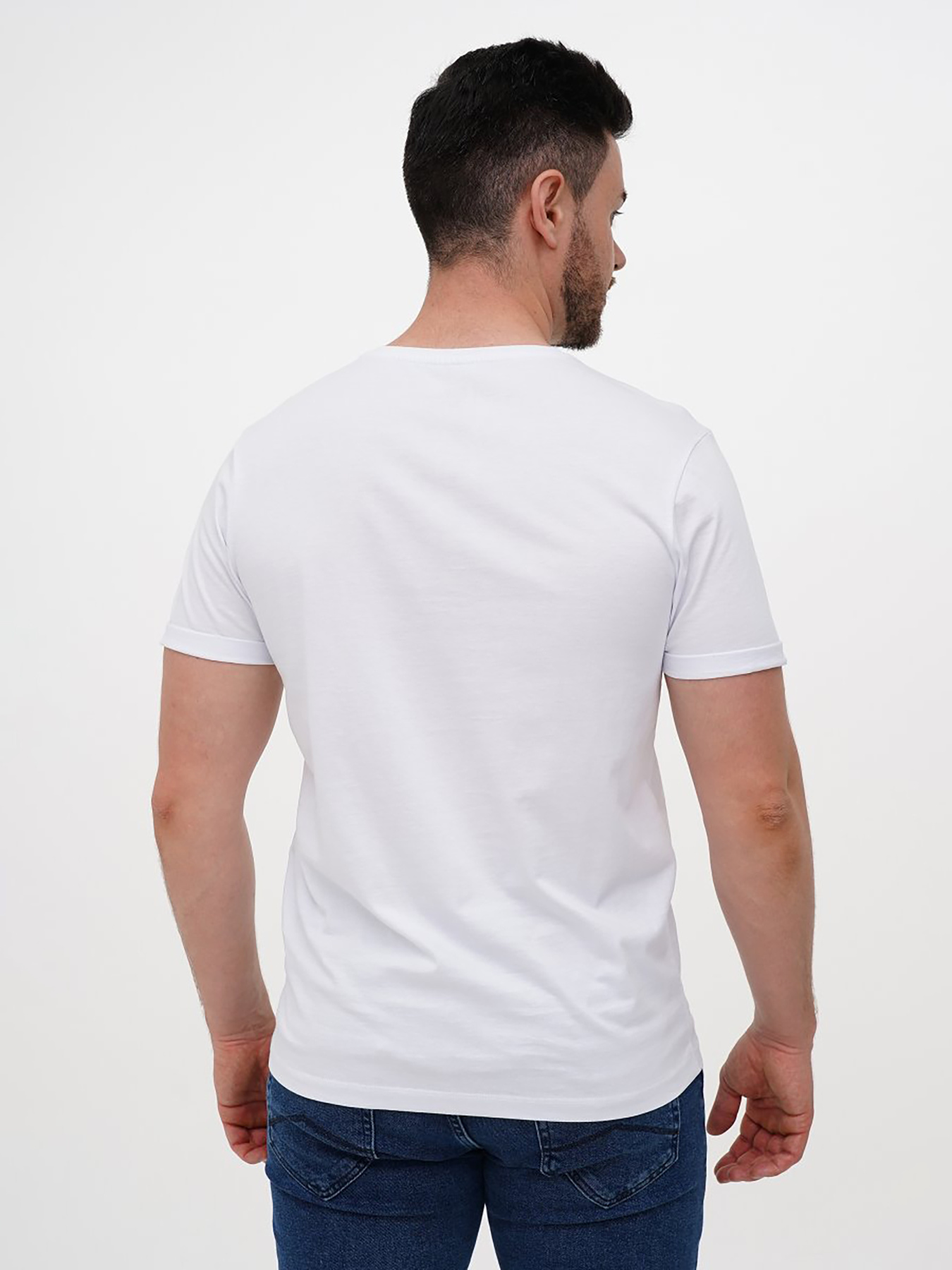 Футболка Trend Collection модель TC3663WhiteFTBLK Фото