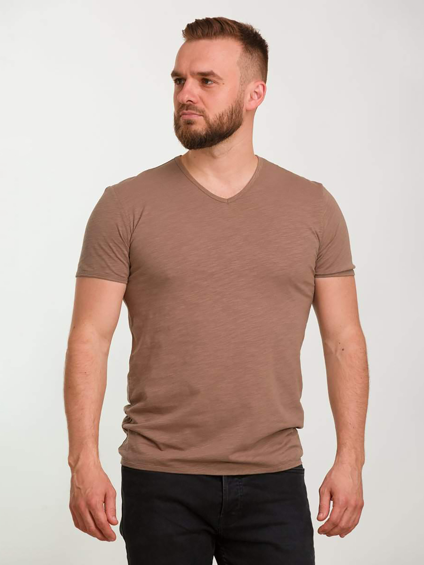 Футболка Trend Collection модель TC3481BrownFTBLK Фото