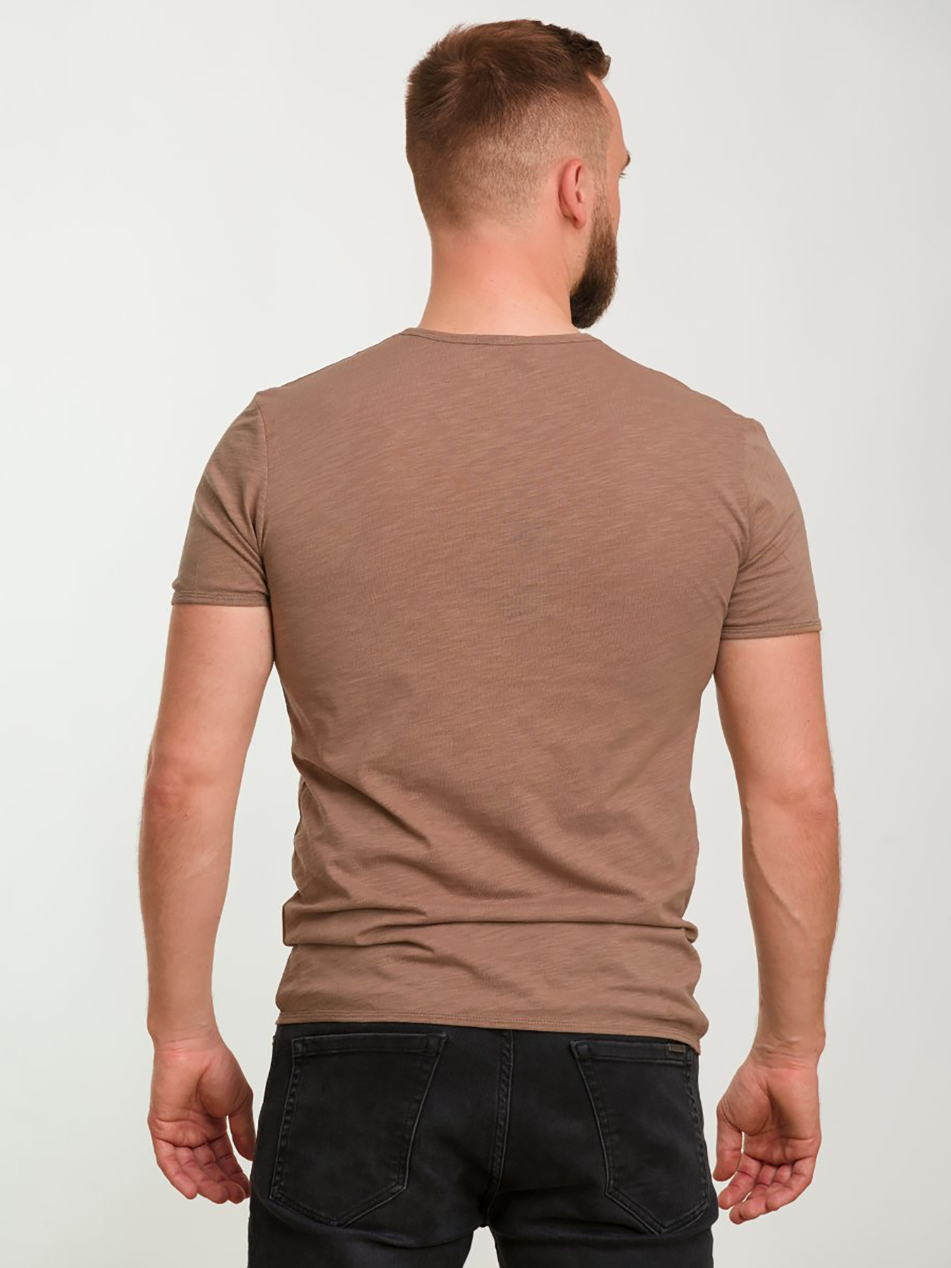 Футболка Trend Collection модель TC3481BrownFTBLK Фото