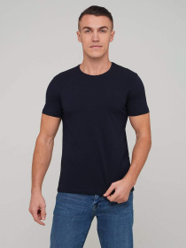 Футболка Trend Collection модель TC3298DarkBlueFTBLK Футболка Trend Collection модель TC3298DarkBlueFTBLK Фото
