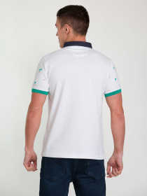 Поло Trend Collection модель TC2133WhiteFTBLK Фото