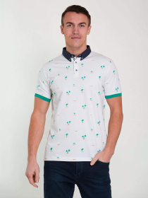 Поло Trend Collection модель TC2133WhiteFTBLK Фото