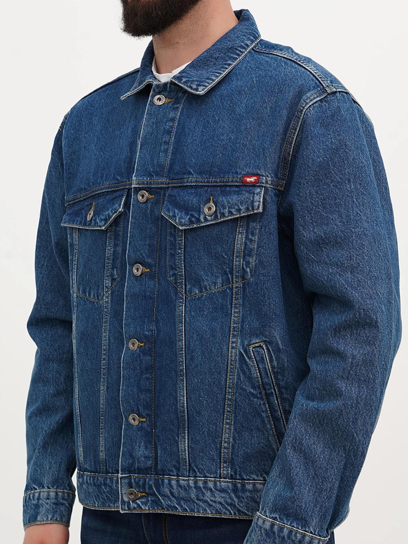 Джинсова куртка Mustang Jeans Dallas модель 1015542 Фото