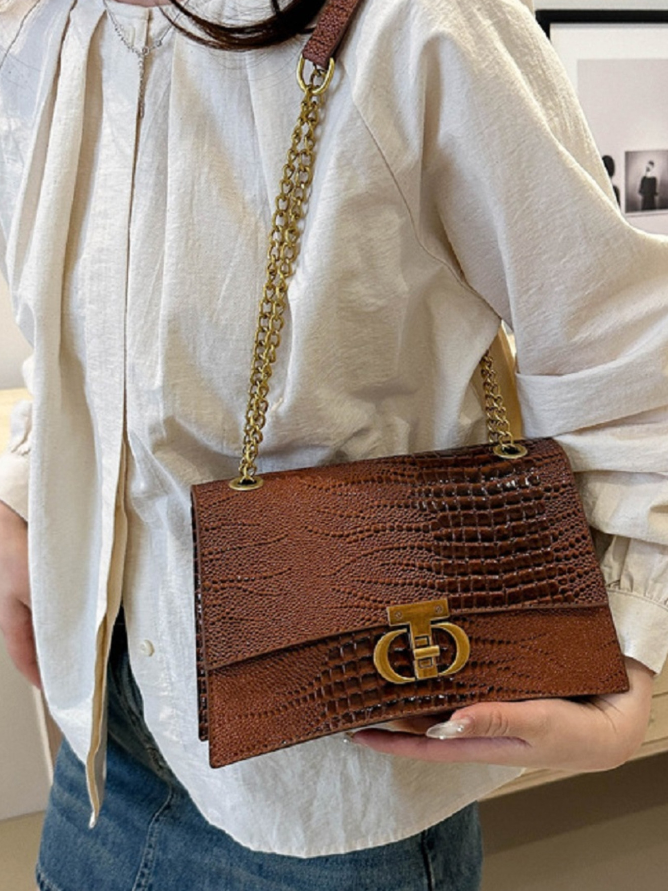 Кросс-боди RoyalBag модель P4-6536C Фото