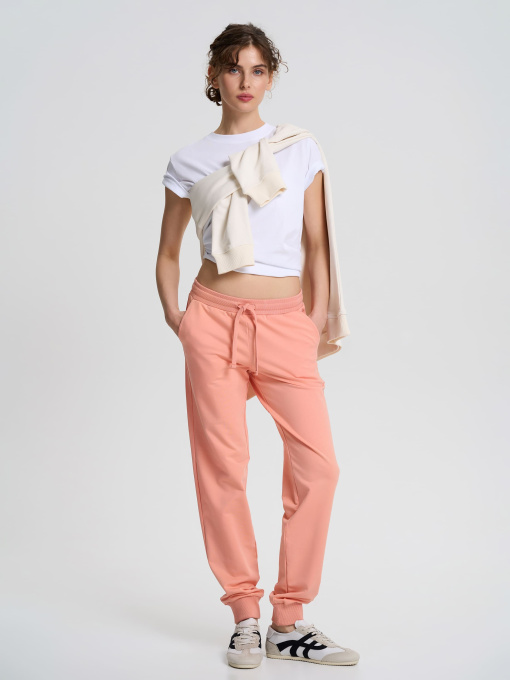 Джоггеры Роза модель 200124_coral Фото