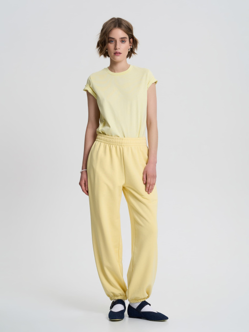 Джоггеры Роза модель 240408_yellow Фото