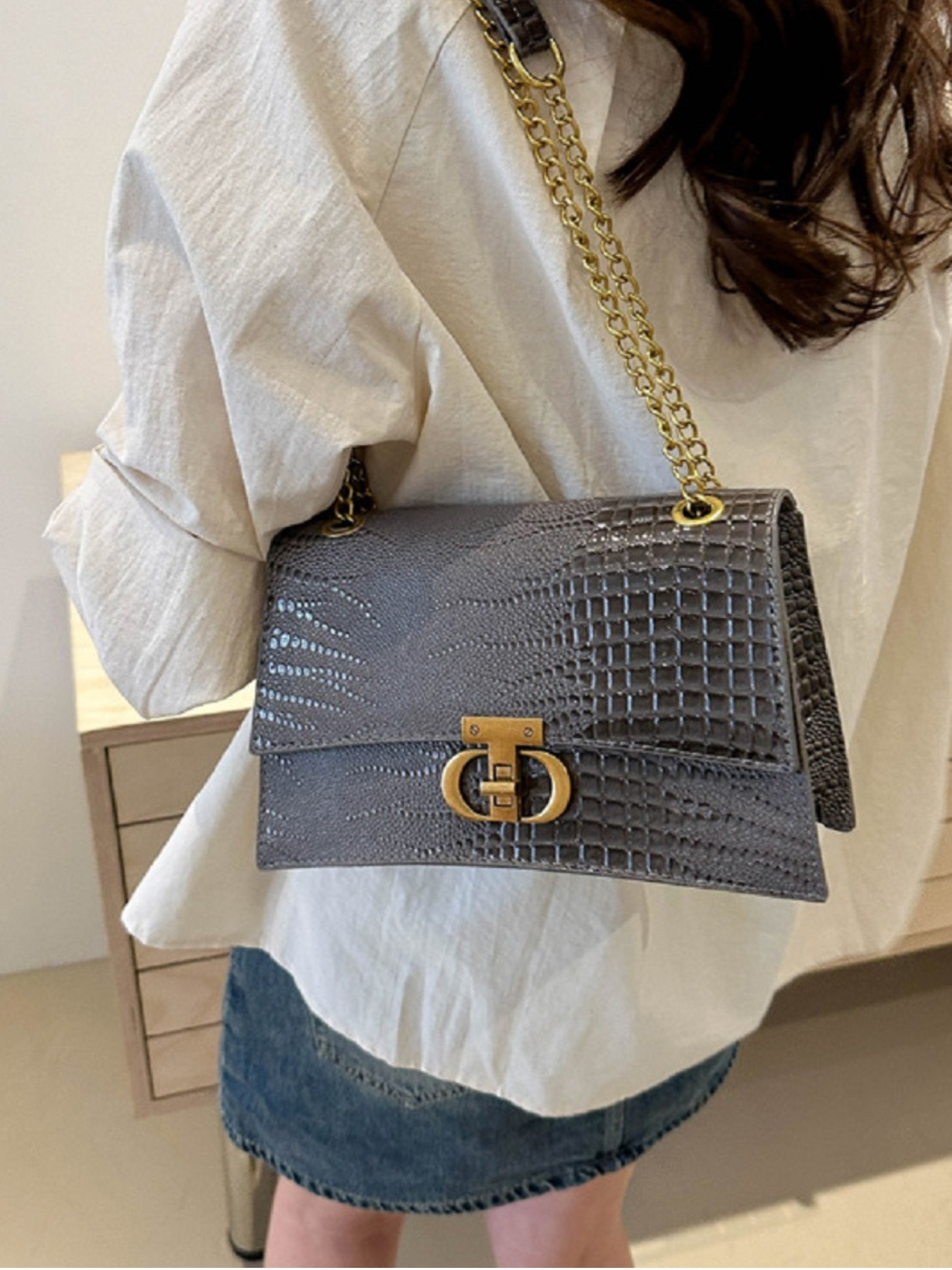 Кросс-боди RoyalBag модель P4-6536G Фото