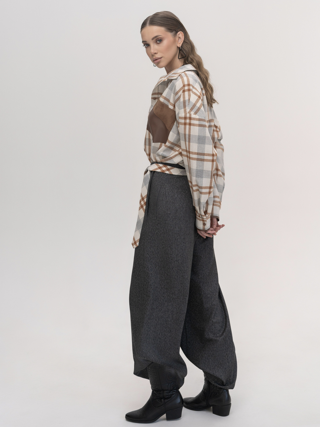 Сорочки 7/11 Seven Eleven модель SE26ShrtPl_Bg_Br Фото