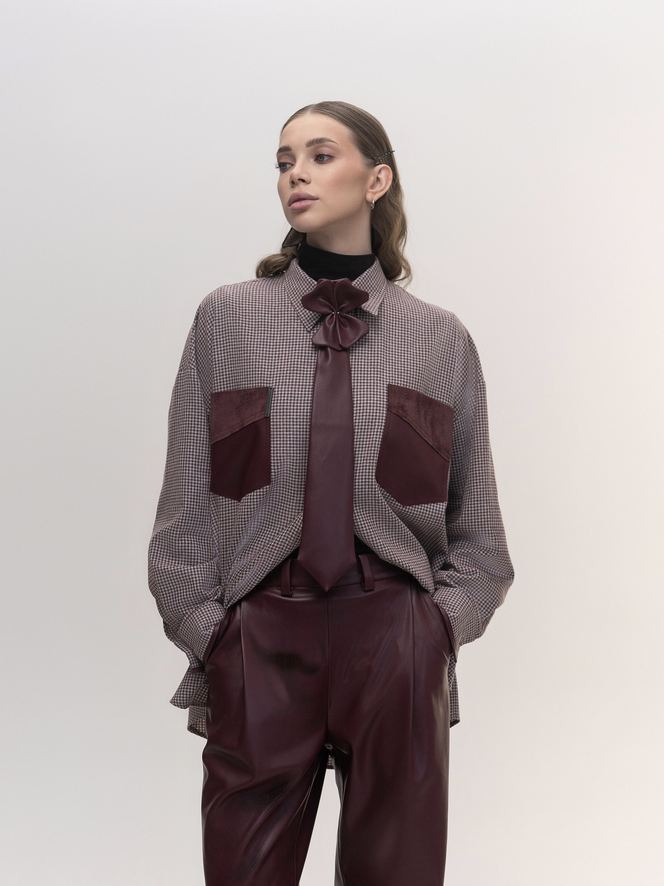 Сорочка 7/11 Seven Eleven модель SE26ShrtPl_G_Brd Фото