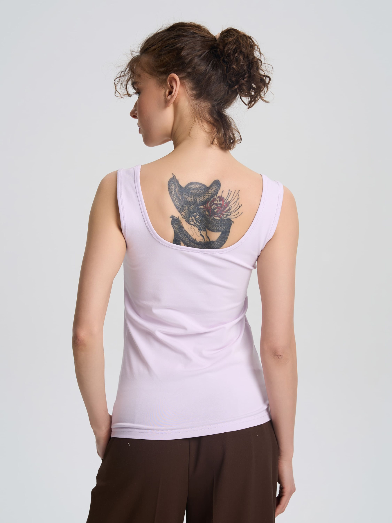 Майка Роза модель 200126_lavender Фото