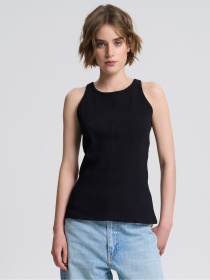 Майка Роза модель 240602_black Фото