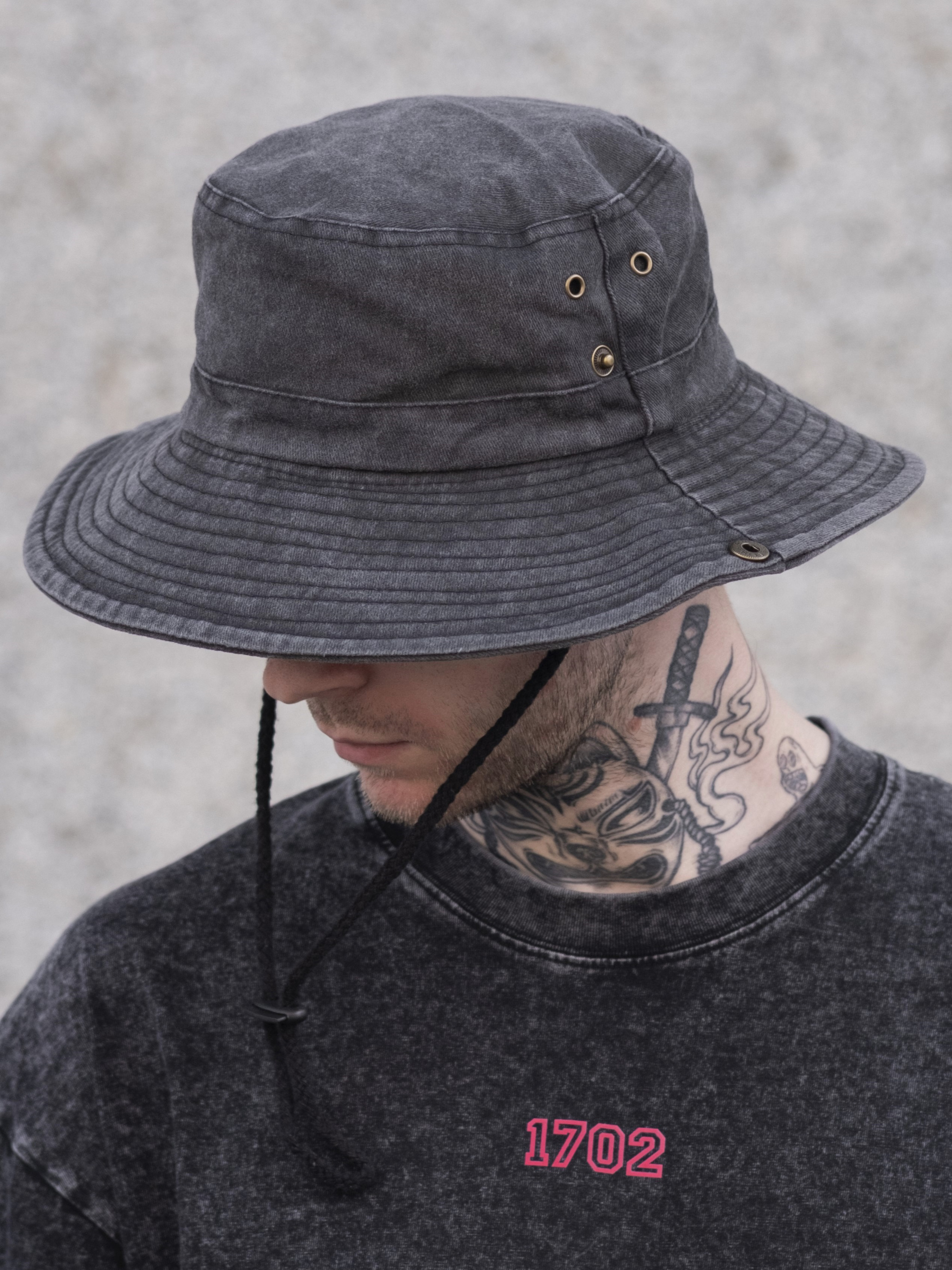 Without Панама (8049574) Чоловіче колір - Сірий матеріал - Бавовна