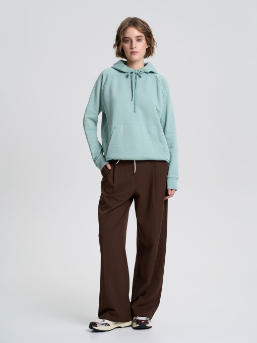 Худи Роза модель 240608_turquoise Фото