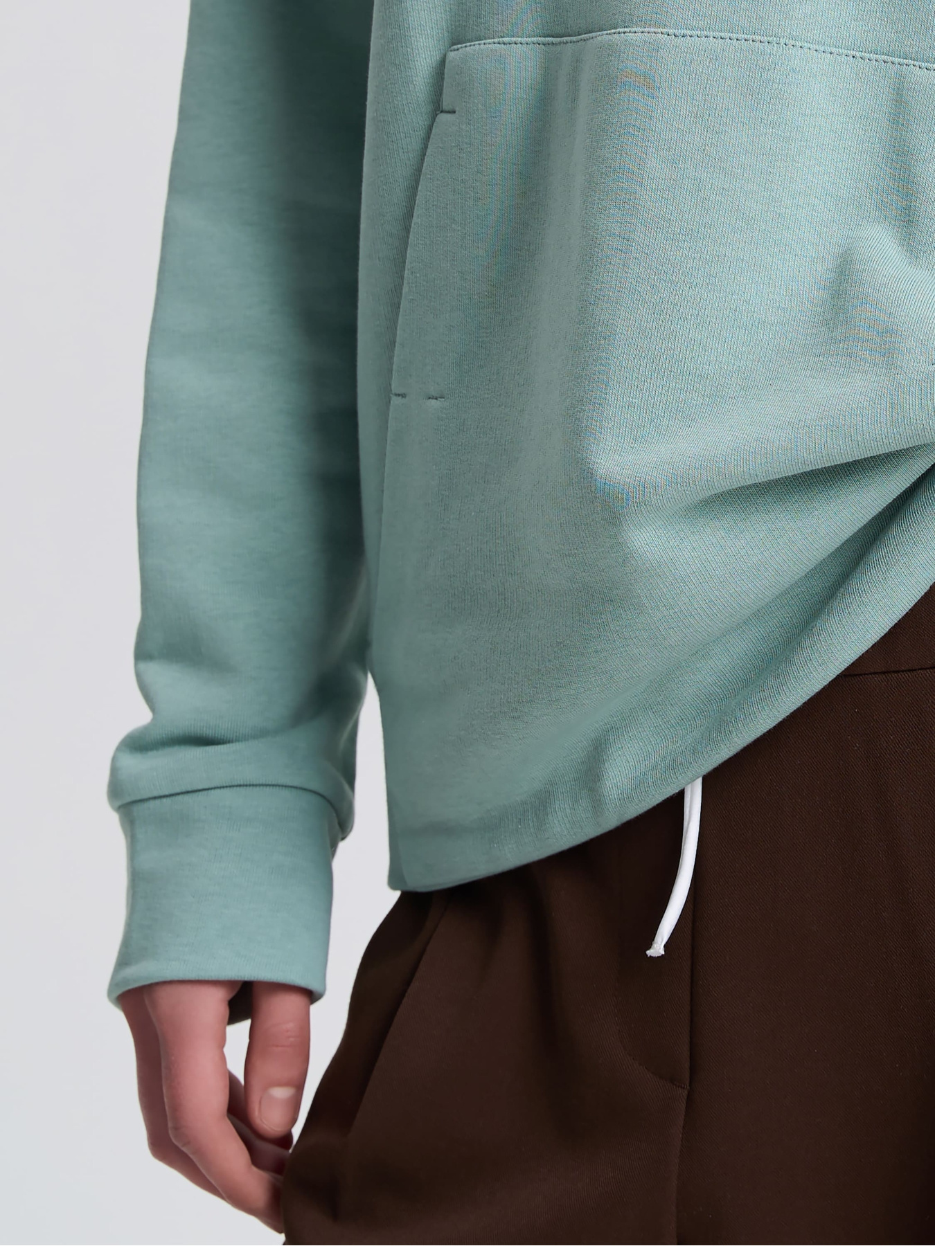 Худи Роза модель 240608_turquoise Фото