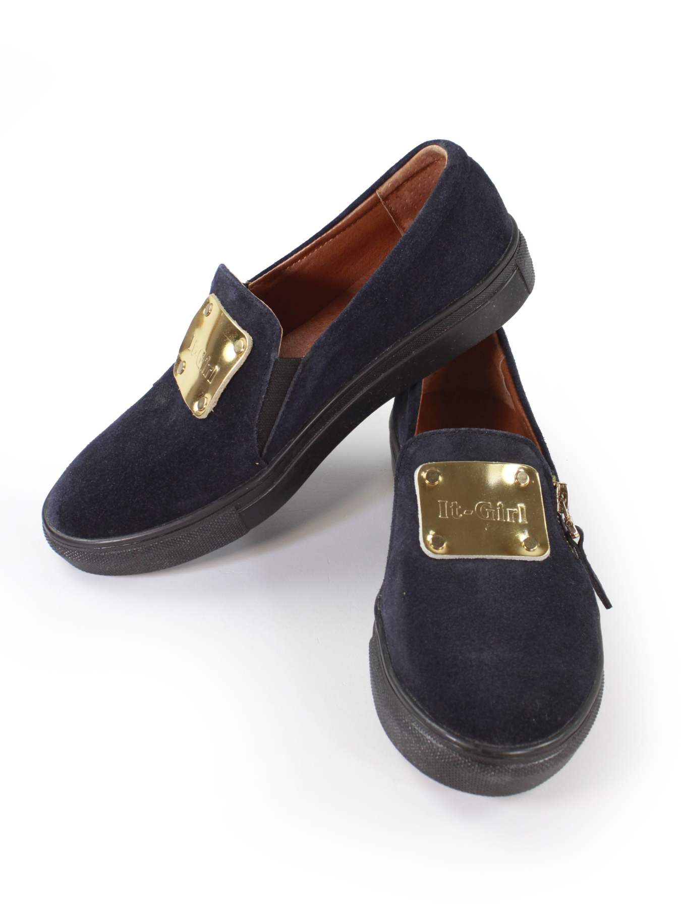 Слипоны It-girl модель G16174-blue Фото