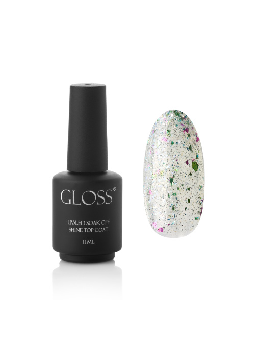 Топ для гель-лака GLOSS Shine top coat Flicker GLOSS COMPANY модель 4823271411230 Фото
