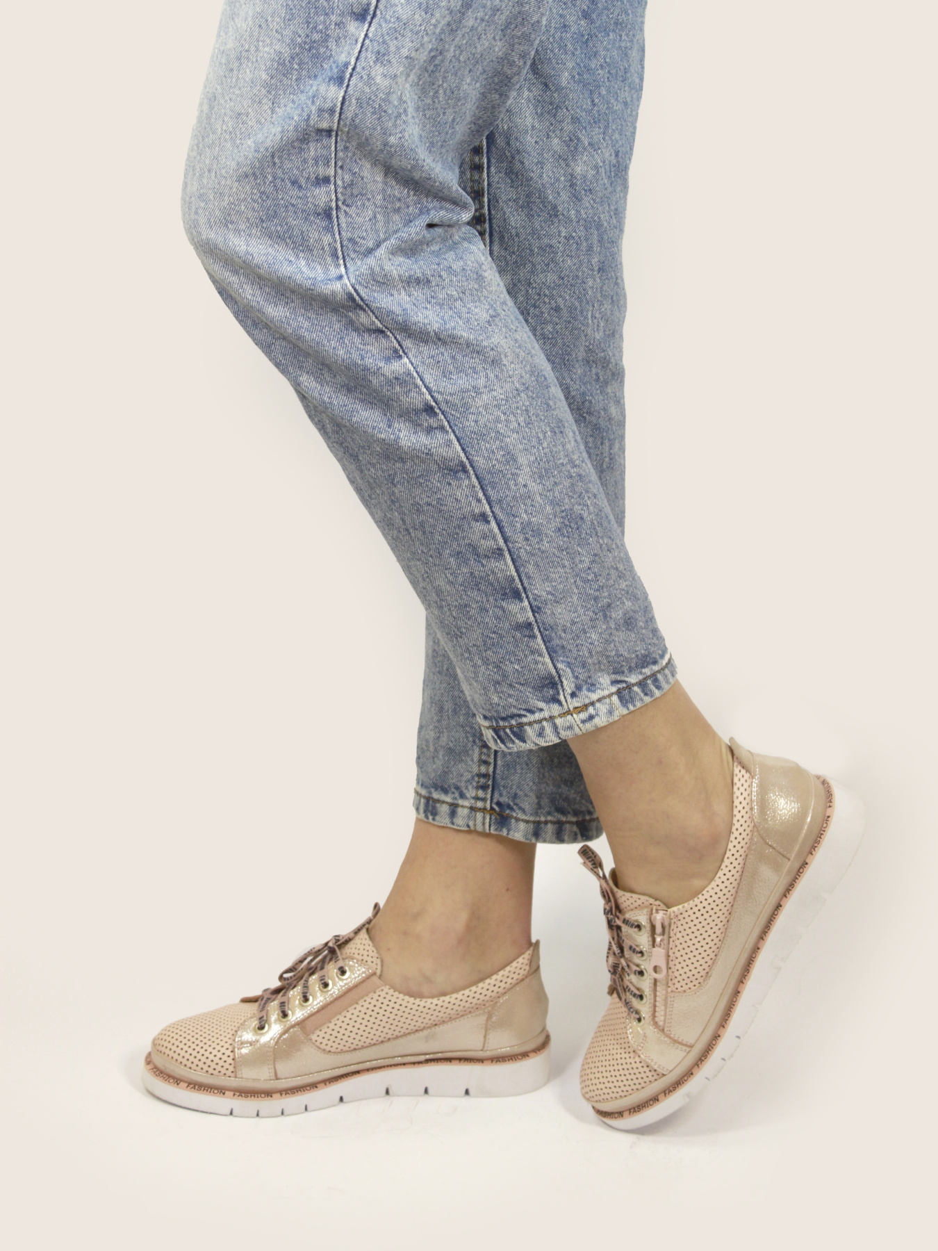 Кеды низкие It-girl модель G177-61-62-70pudra Фото