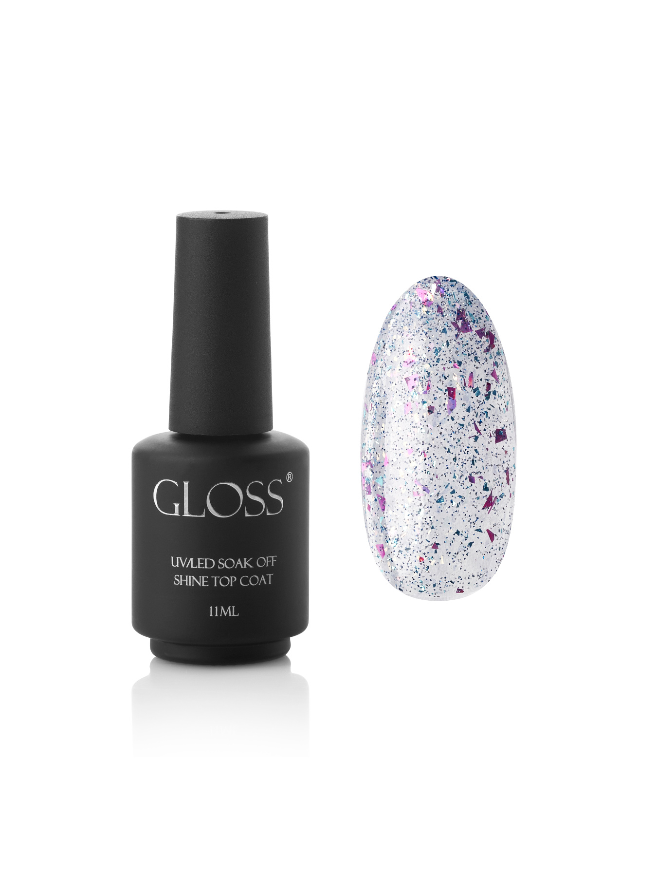 Топ для гель-лака GLOSS Shine top coat Shimmer GLOSS COMPANY модель 4823271411216 Топ для гель-лака GLOSS Shine top coat Shimmer GLOSS COMPANY модель 4823271411216 Фото