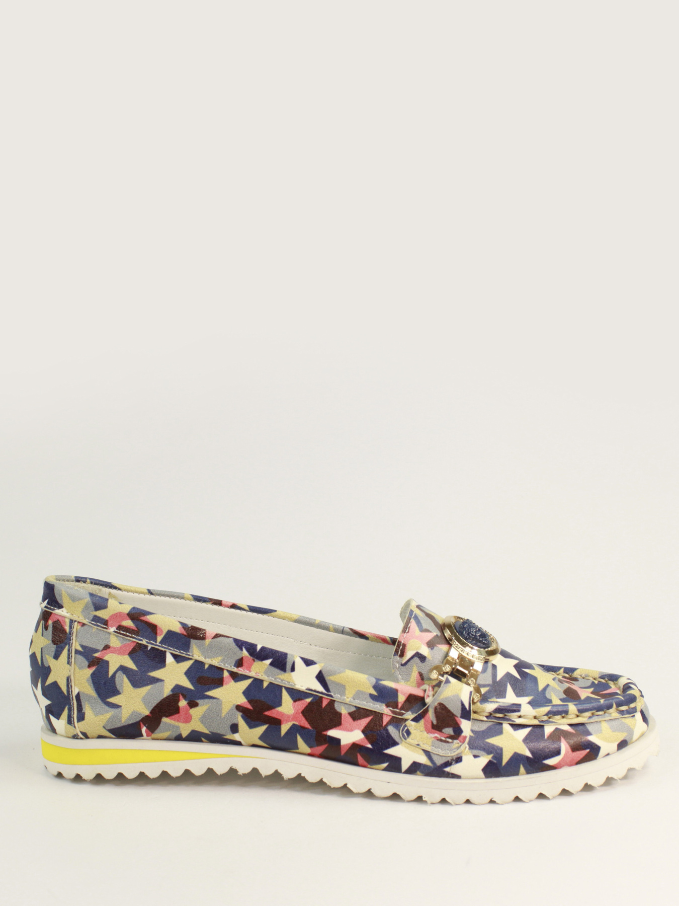 Мокасины It-girl модель 60-01-2791-blue-red Фото