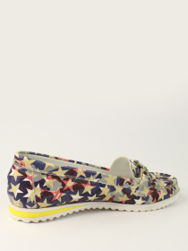 Мокасины It-girl модель 60-01-2791-blue-red Фото