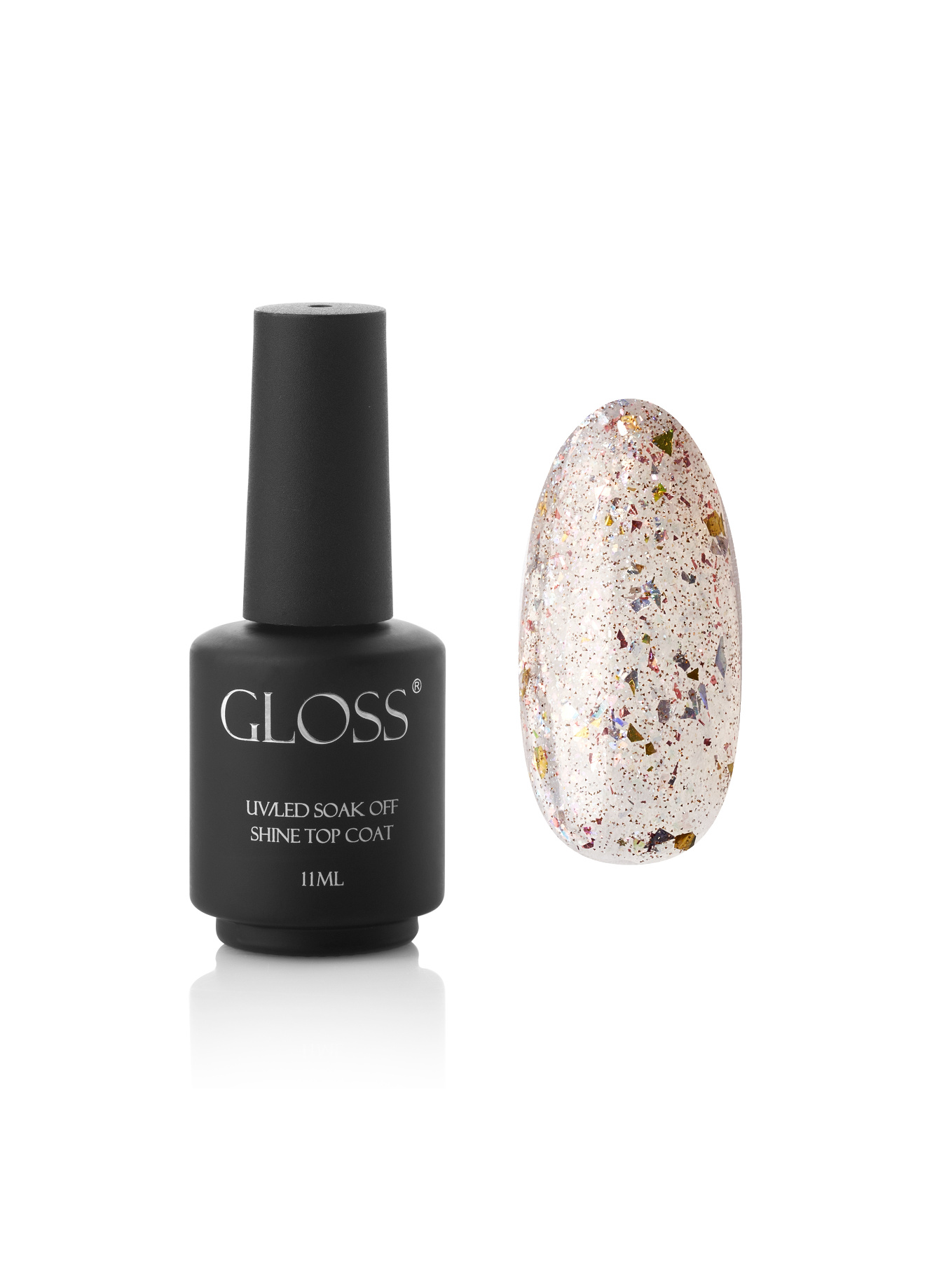 Топ для гель-лака GLOSS Shine top coat Sparkle GLOSS COMPANY модель 4823271411162 Топ для гель-лака GLOSS Shine top coat Sparkle GLOSS COMPANY модель 4823271411162 Фото