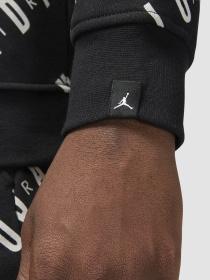 Світшот Jordan Graphic Fleece Crew-Neck Sweatshirt модель DX9173-010 Світшот Jordan Graphic Fleece Crew-Neck Sweatshirt модель DX9173-010 Фото