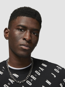 Світшот Jordan Graphic Fleece Crew-Neck Sweatshirt модель DX9173-010 Світшот Jordan Graphic Fleece Crew-Neck Sweatshirt модель DX9173-010 Фото