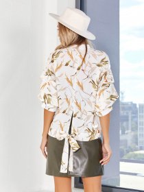 Блуза ISSA Plus модель SA-334_white Фото