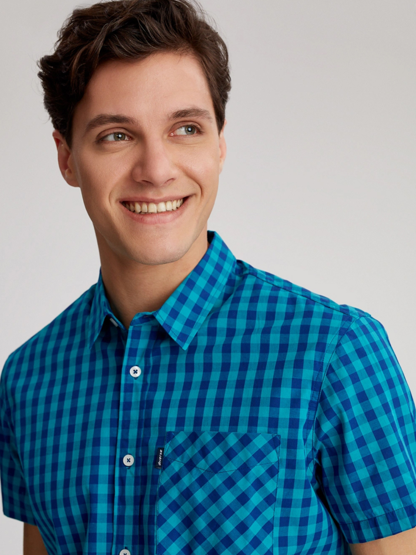 Рубашка повседневная DIVERSE модель 10034205 Рубашка повседневная DIVERSE модель 10034205 Фото