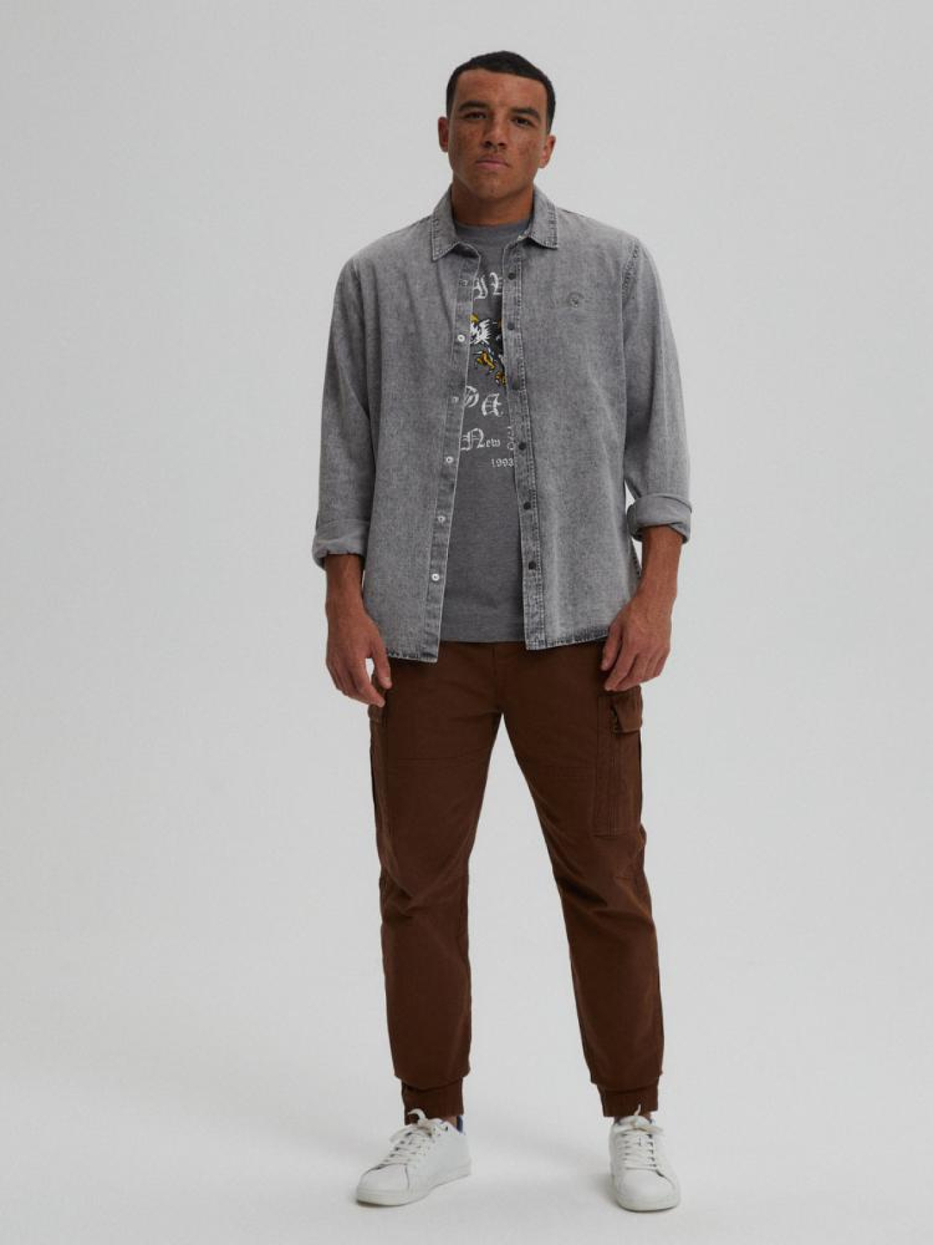 Рубашка повседневная DIVERSE модель 10042822 Фото