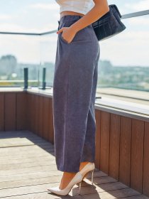 Брюки повседневные ISSA Plus модель 12908_gray Фото