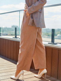 Палаццо ISSA Plus модель 12908_beige Палаццо ISSA Plus модель 12908_beige Фото