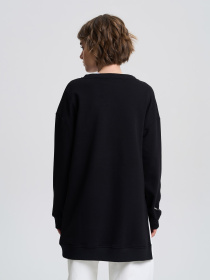 Свитшот Роза модель 240647_black Фото