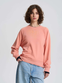 Світшот Роза модель 231111_coral Фото