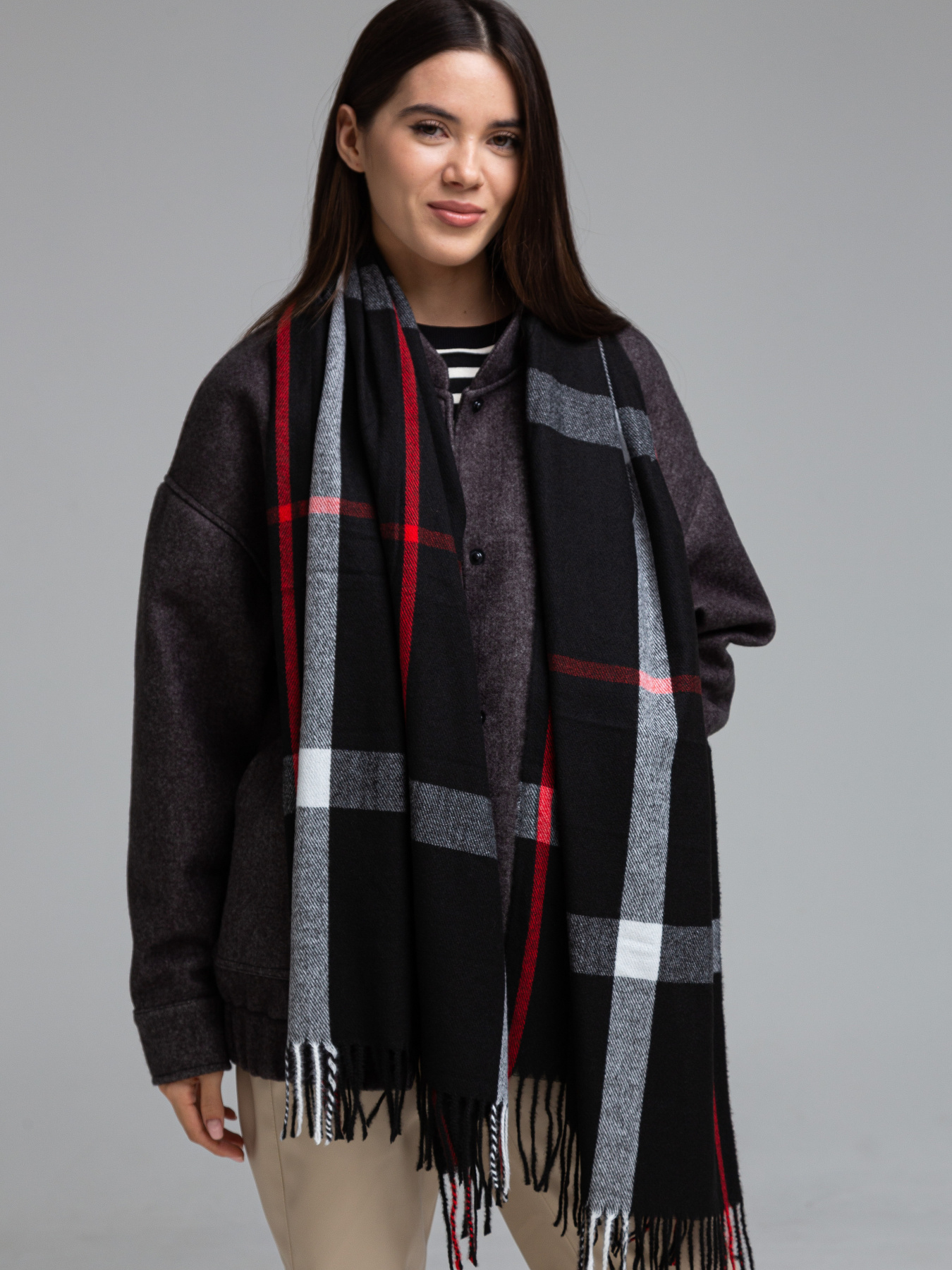 Шарф Famo модель SH-110027_02 Шарф Famo модель SH-110027_02 Фото