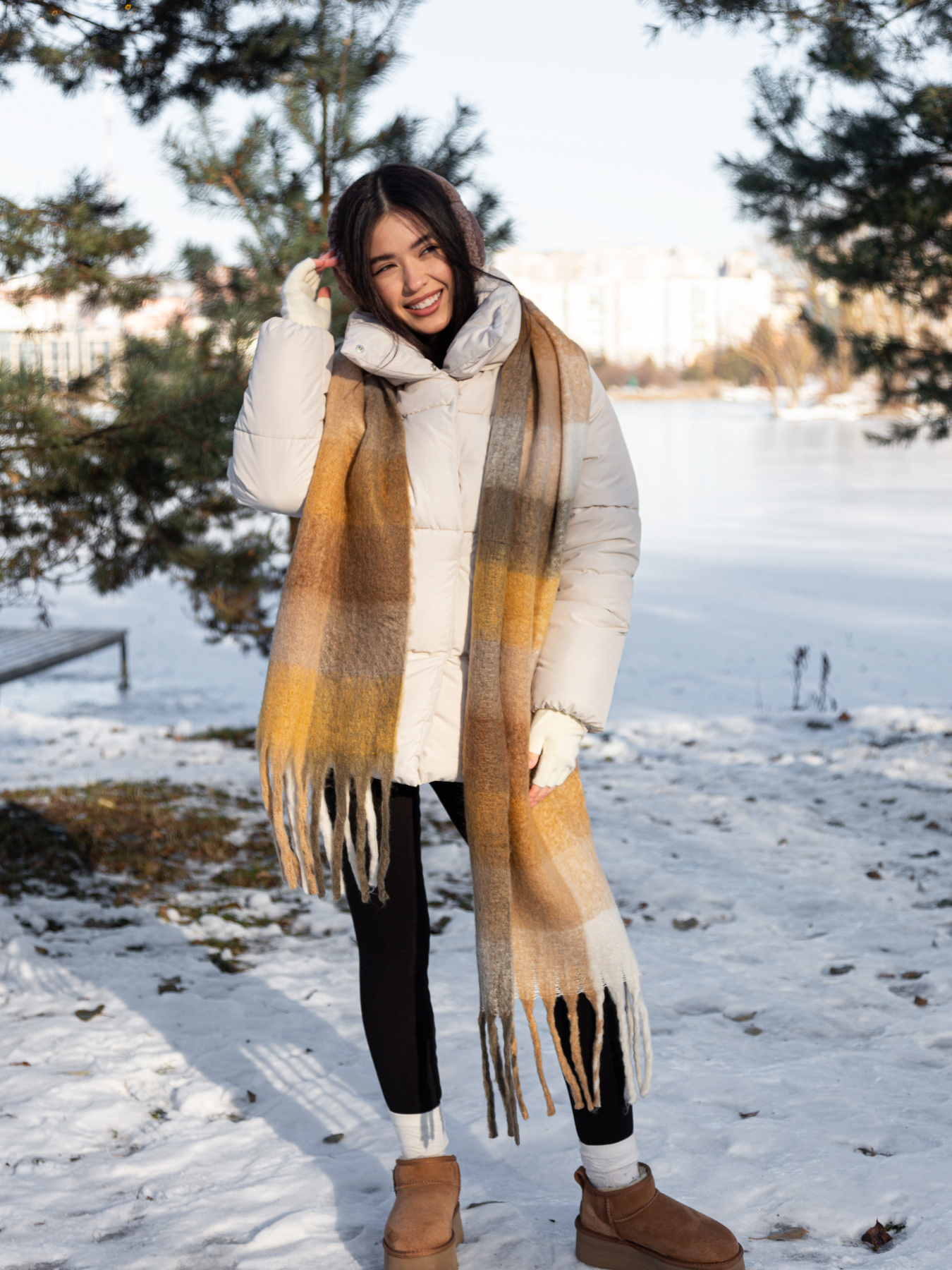 Шарф Famo модель SH-101389_06 Фото