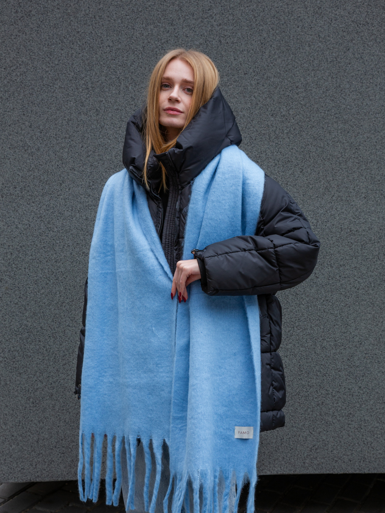 Шарф Famo модель SH-16523_01 Фото