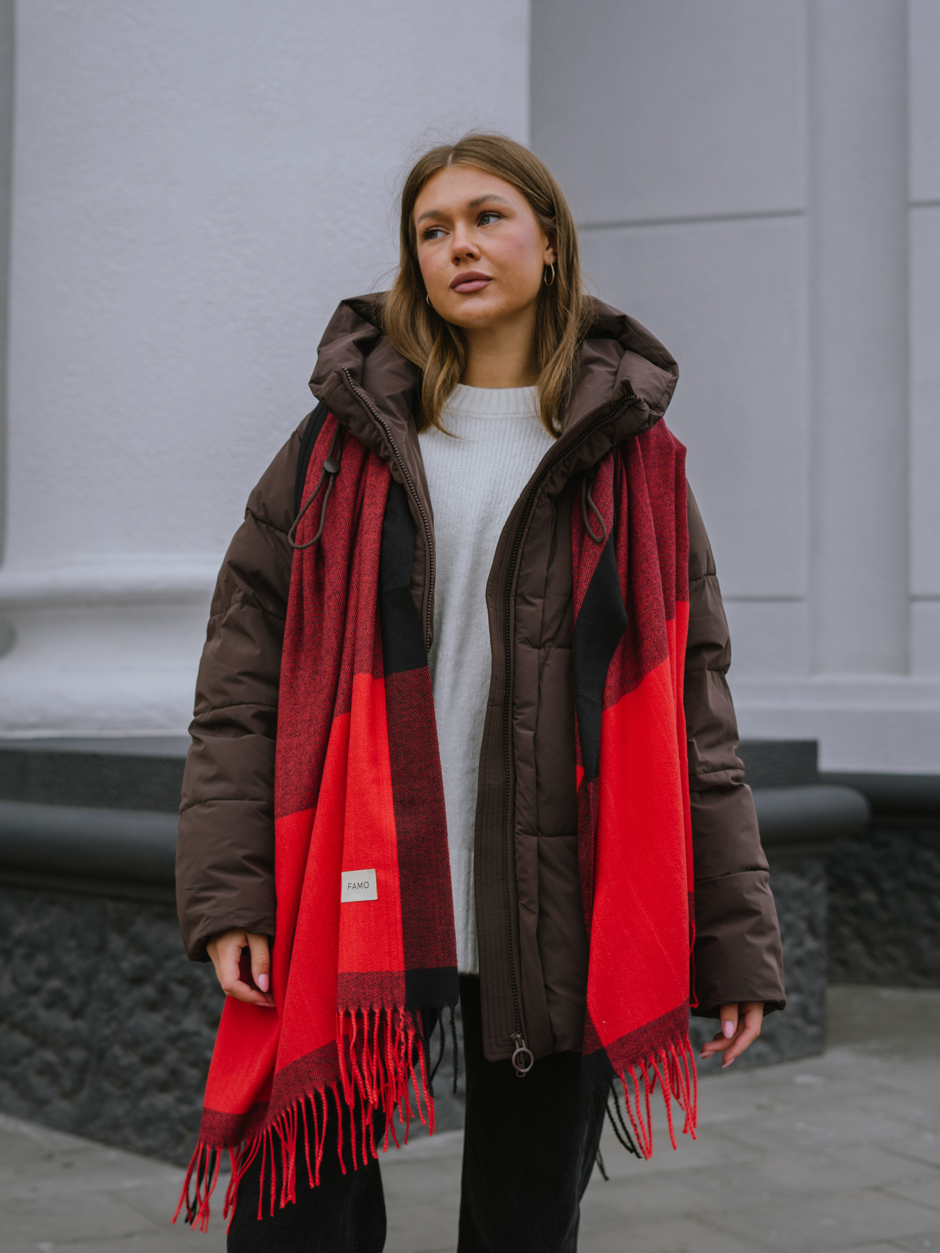 Шарф Famo модель SH-110025_07 Фото