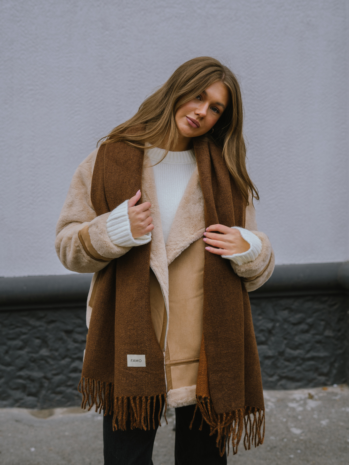 Шарф Famo модель SH-11021_02 Шарф Famo модель SH-11021_02 Фото