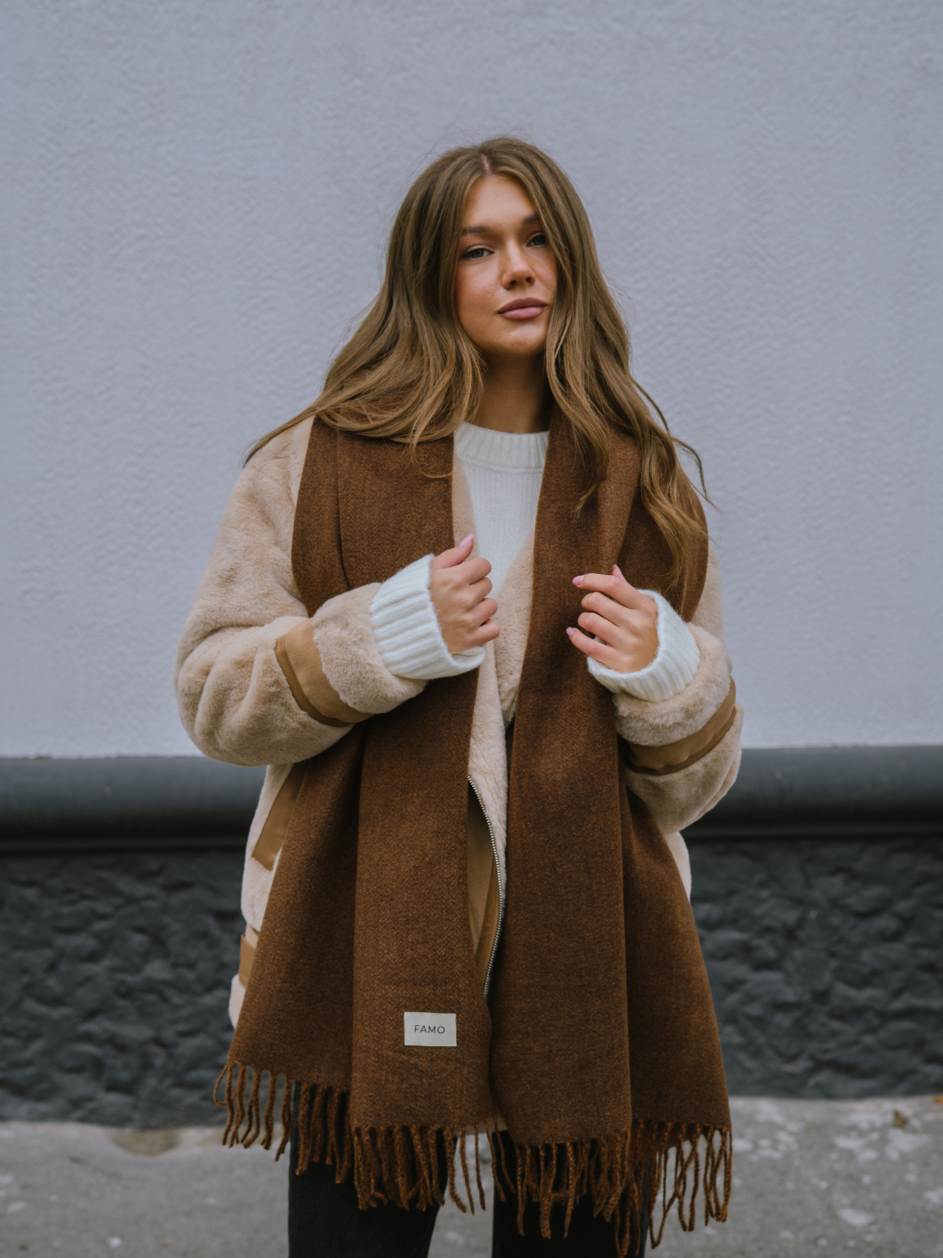 Шарф Famo модель SH-11021_02 Шарф Famo модель SH-11021_02 Фото