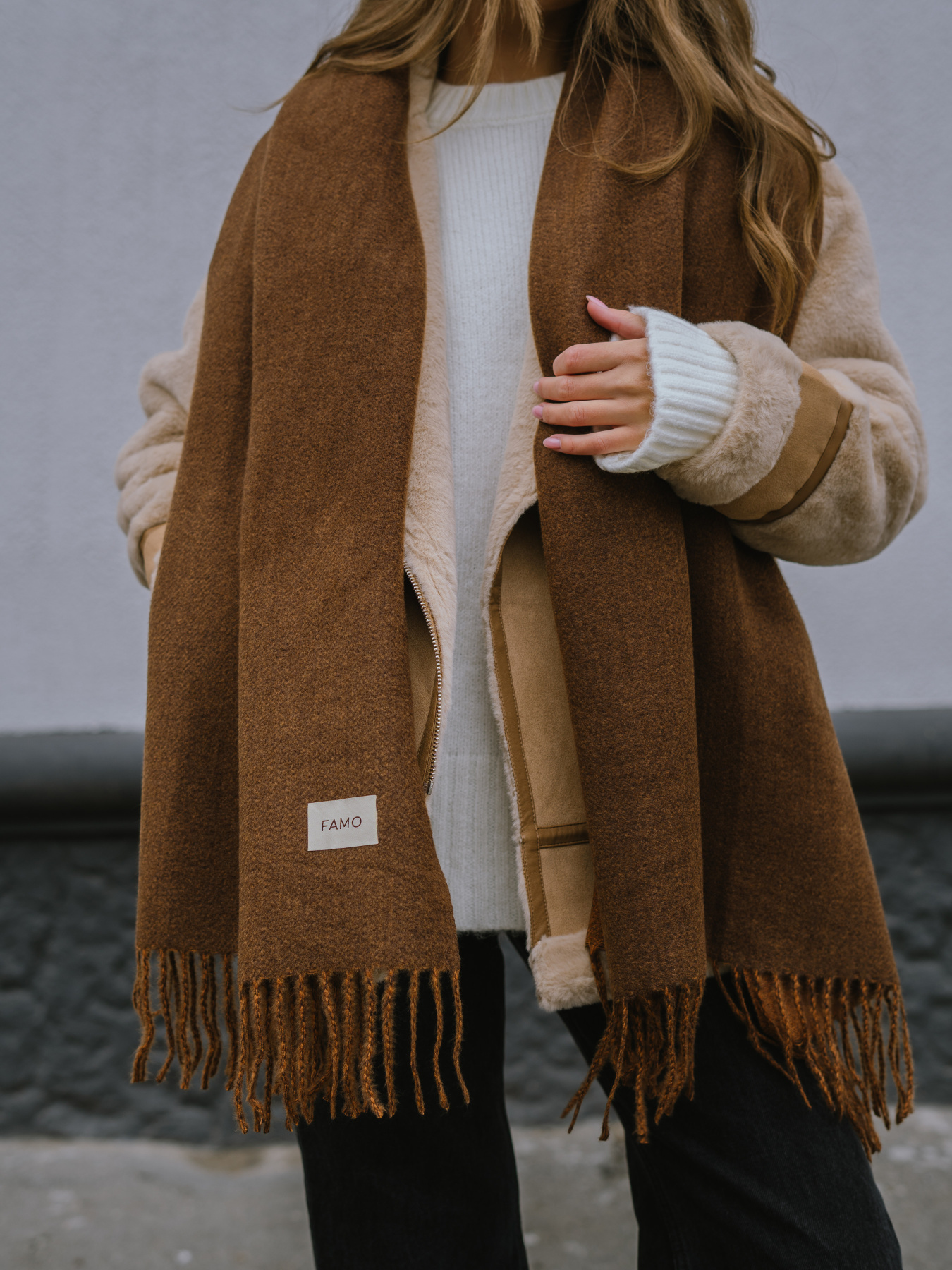 Шарф Famo модель SH-11021_02 Шарф Famo модель SH-11021_02 Фото