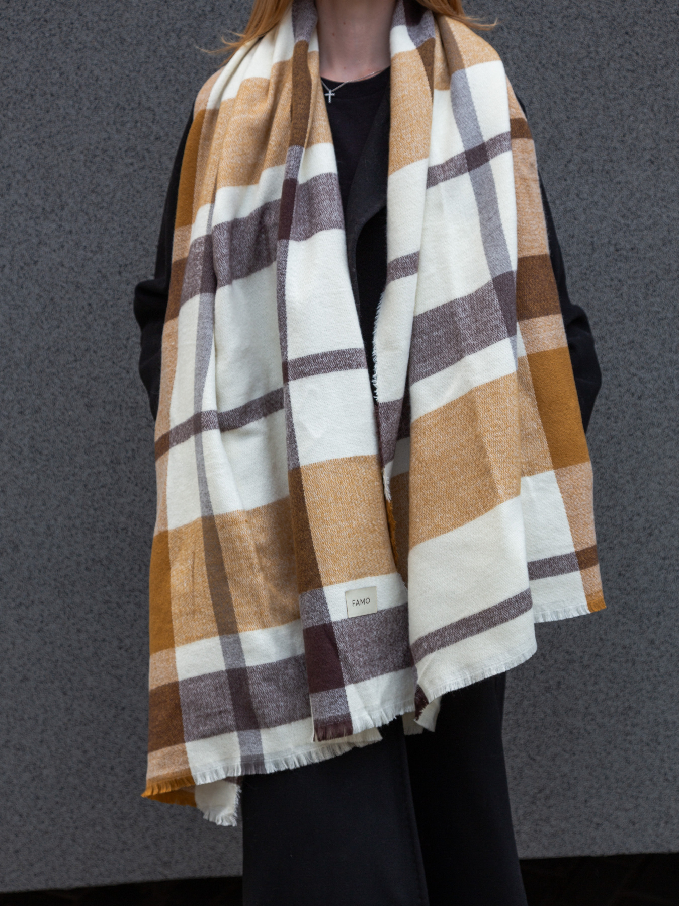 Шарф Famo модель SH-12001_01 Фото