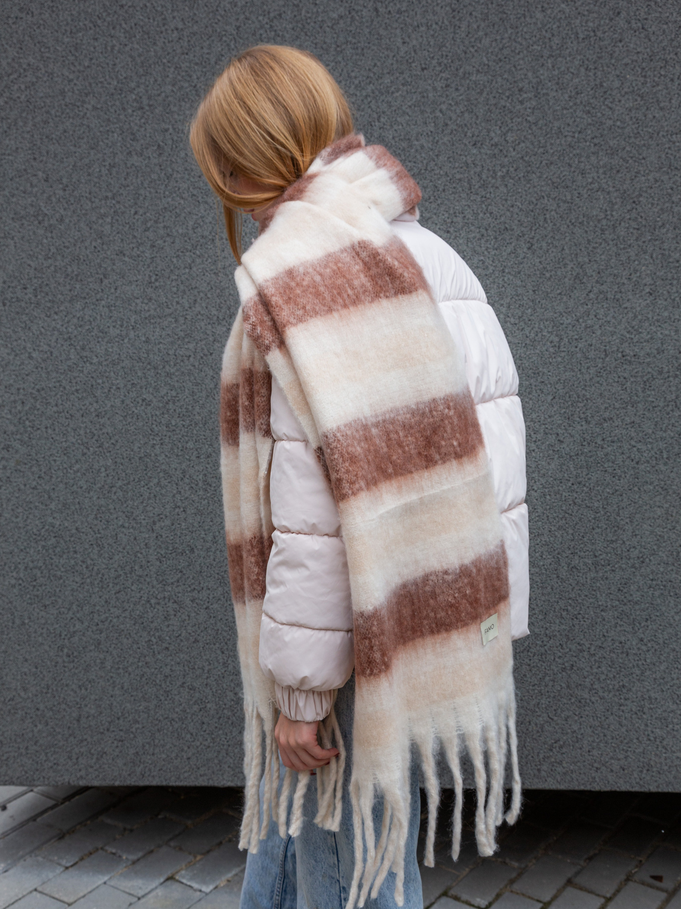 Шарф Famo модель SH-12002_01 Фото