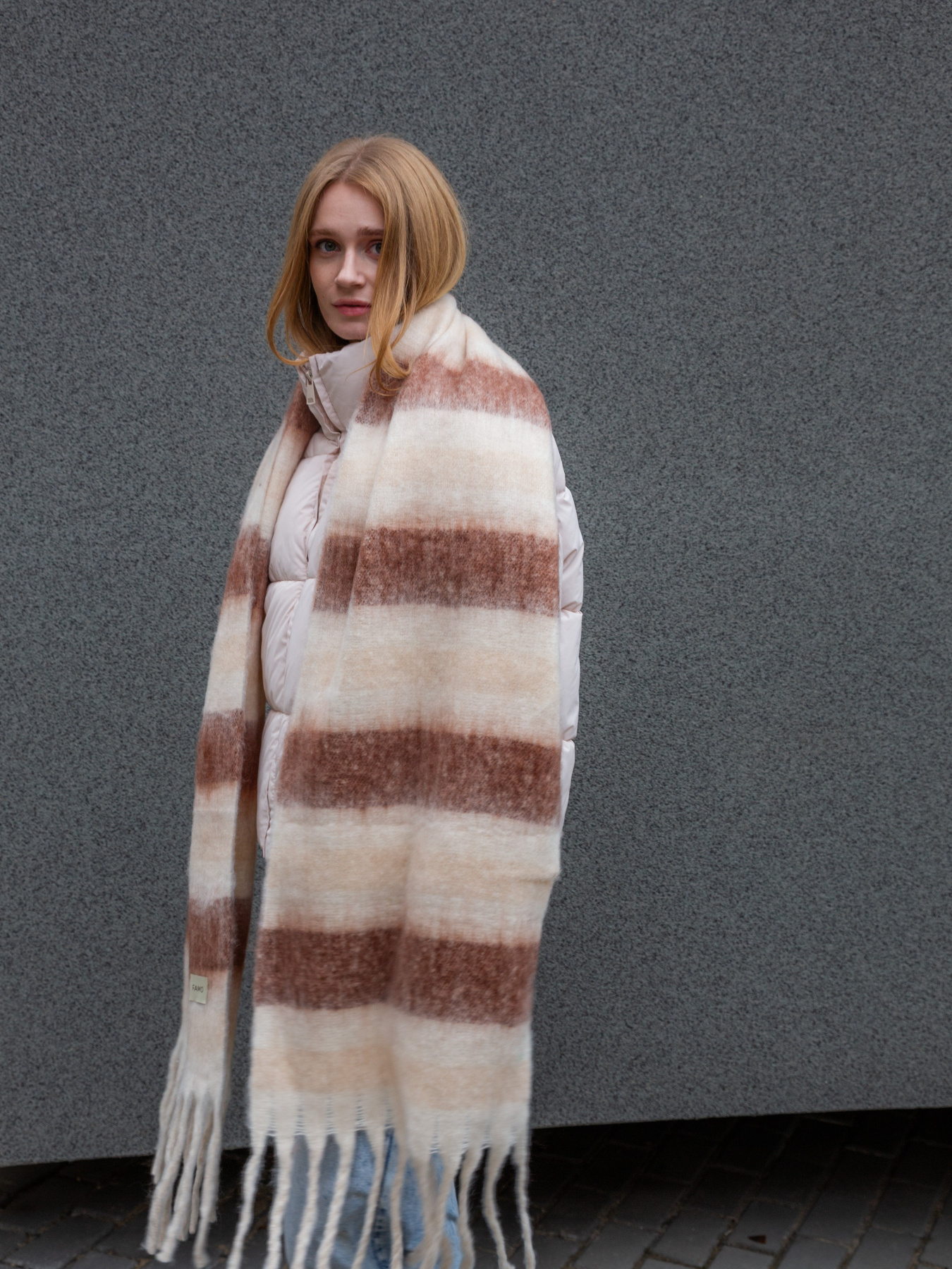 Шарф Famo модель SH-12002_01 Фото