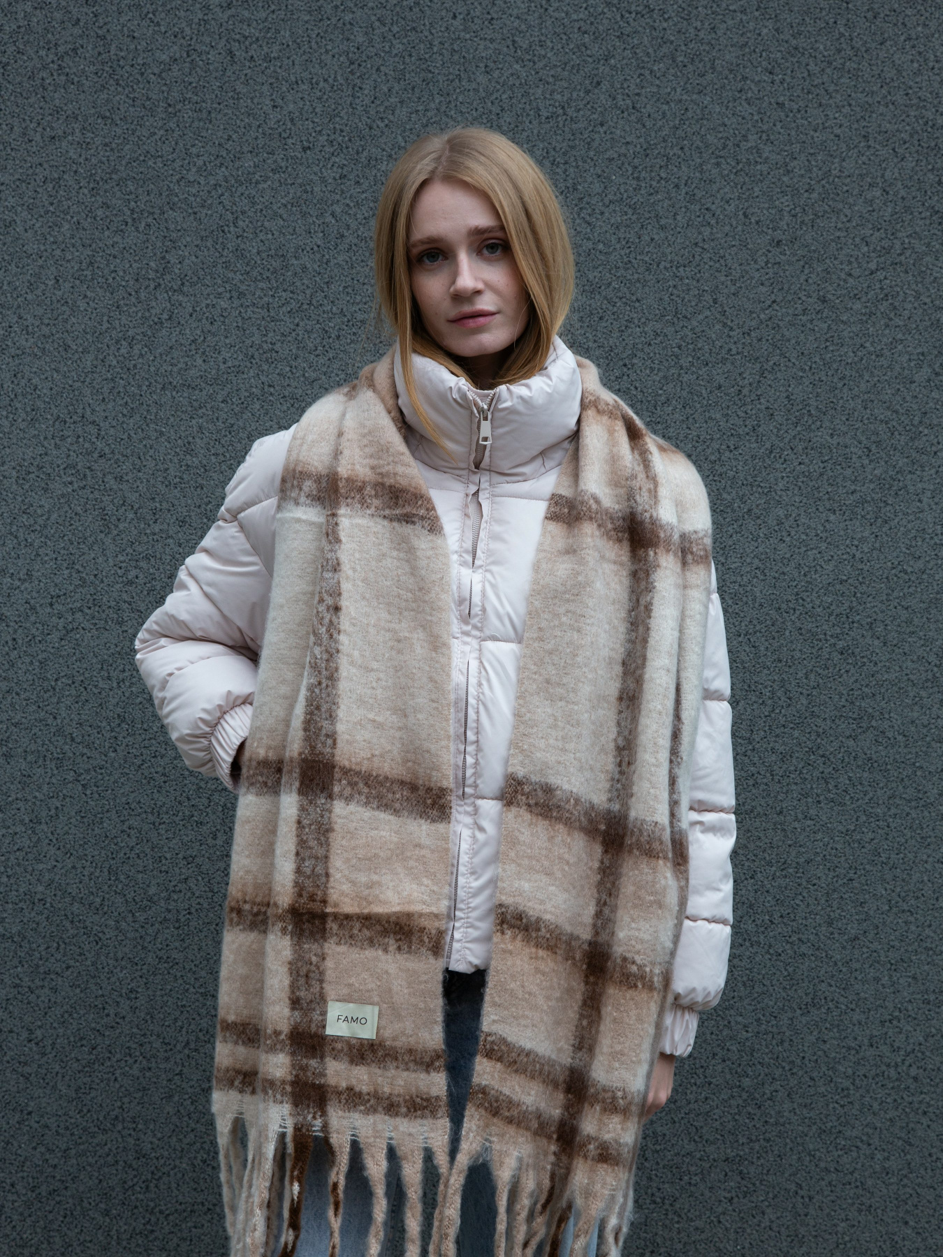 Шарф Famo модель SH-12003_01 Фото