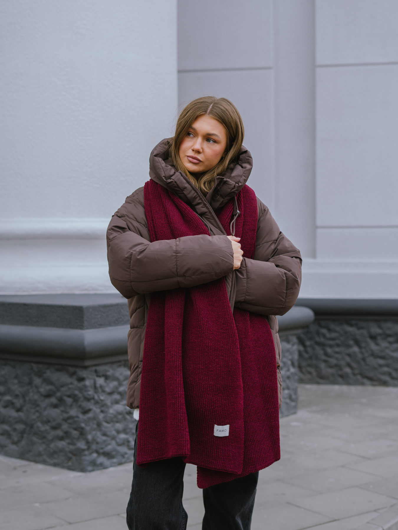 Шарф Famo модель SH-W-05_02 Фото