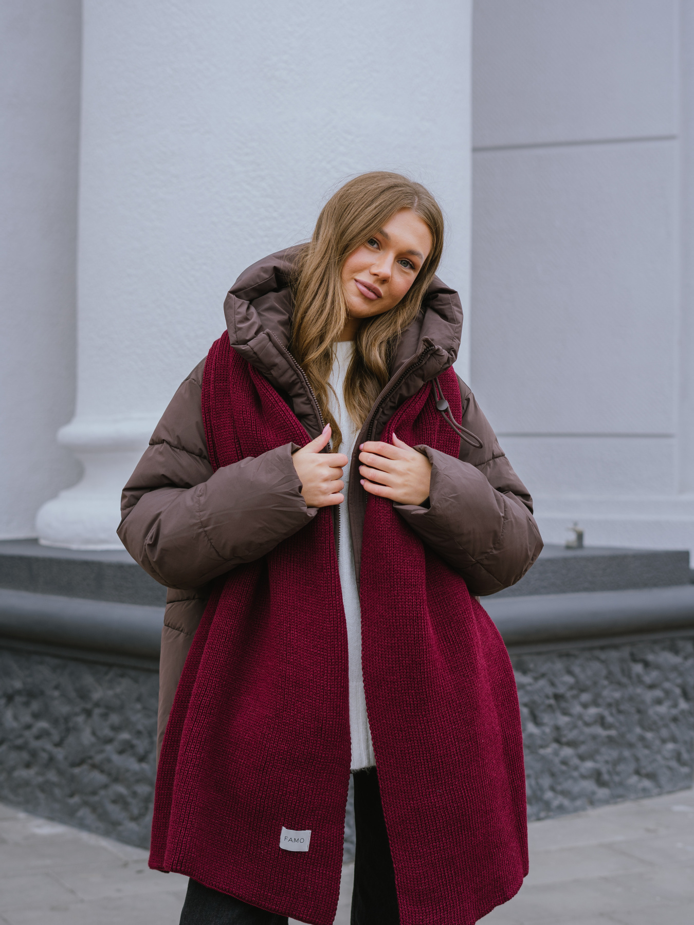 Шарф Famo модель SH-W-05_02 Фото