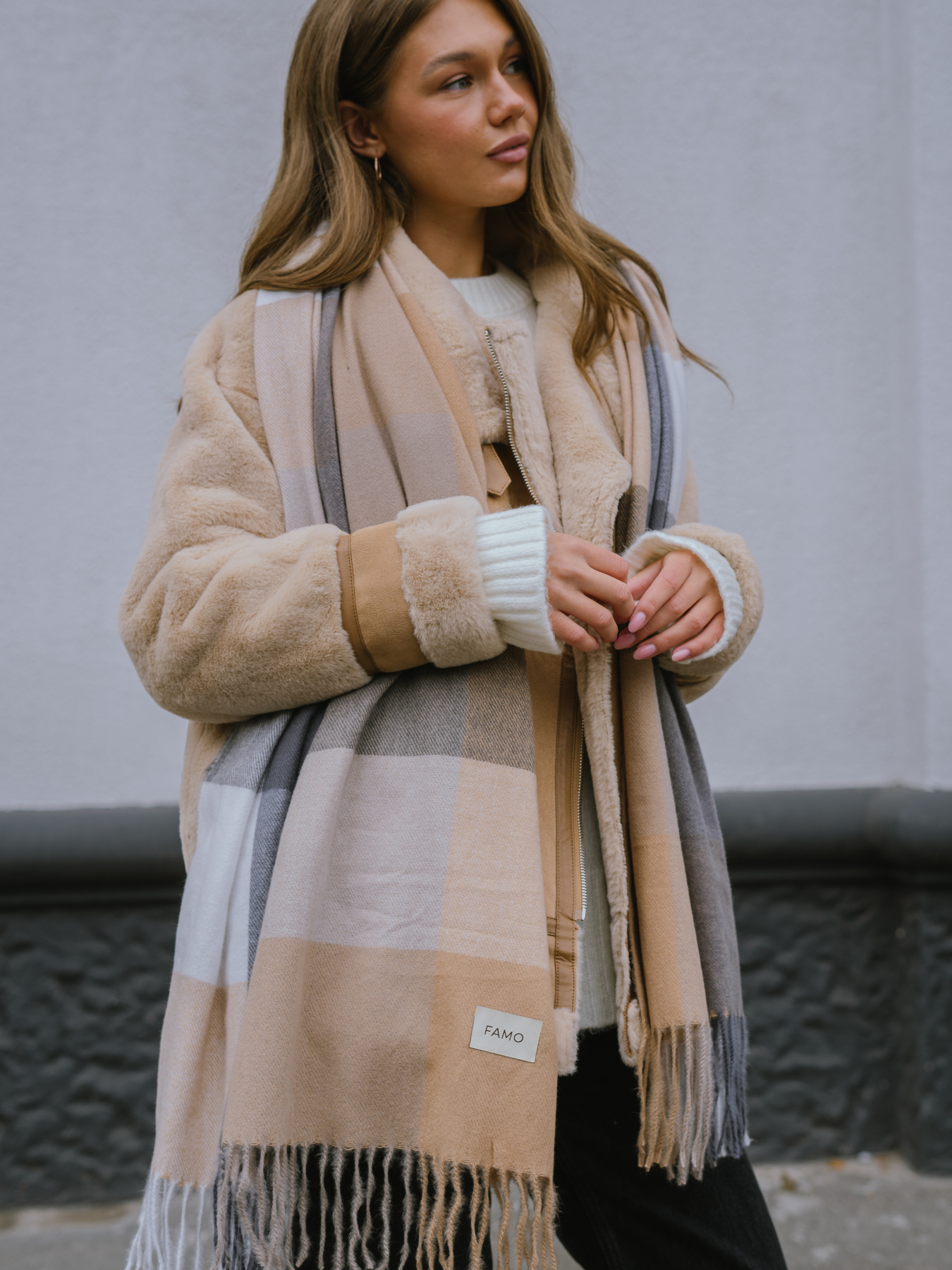 Шарф Famo модель SH-119321_07 Фото