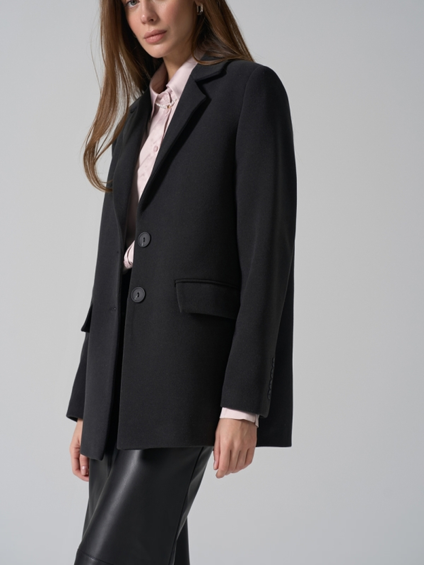 Пальто TrikoBakh модель 563-graftovij Фото